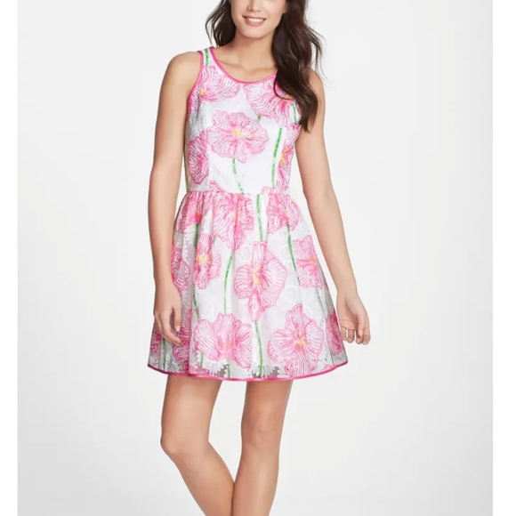 STUNNING Lilly Pulitzer Darcelle Dress Size 2 - Picture 1 of 16